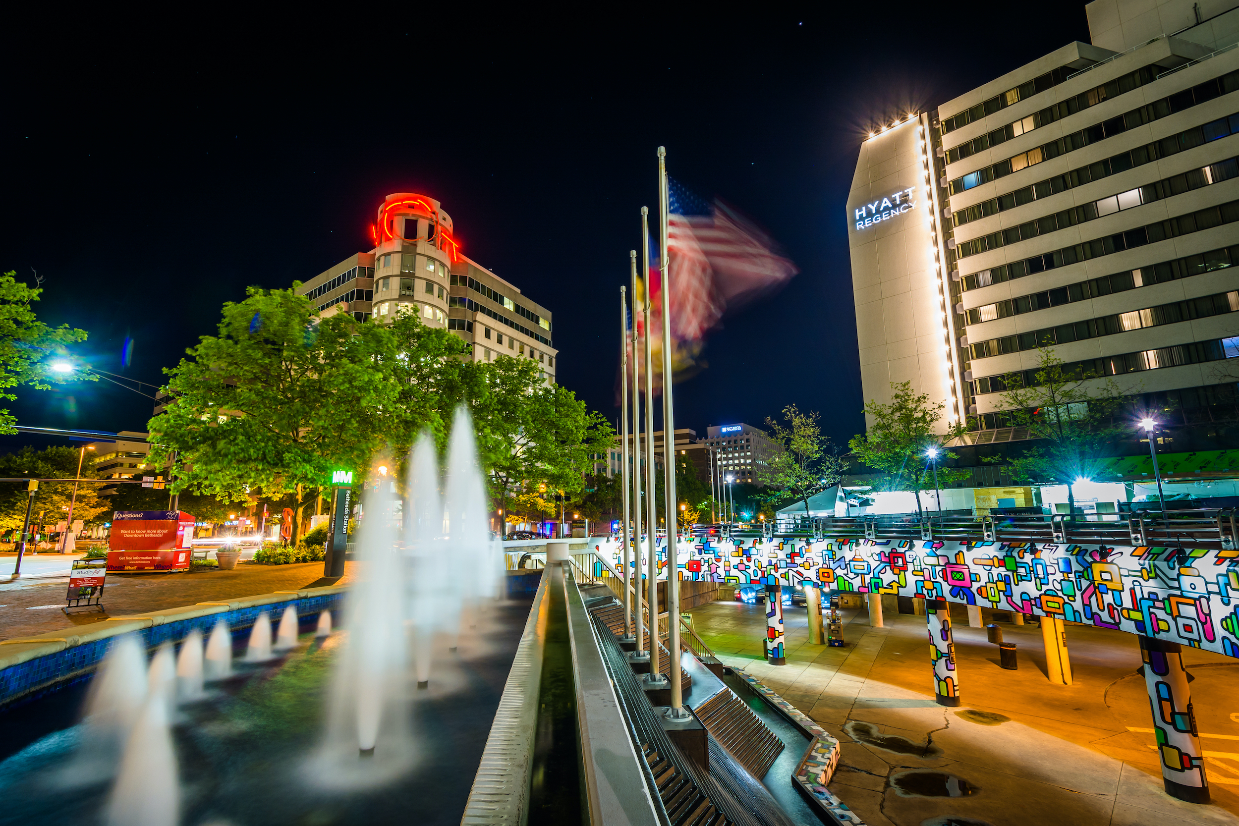 image of Bethesda, MD downtown 