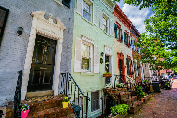 Historic DC townhomes